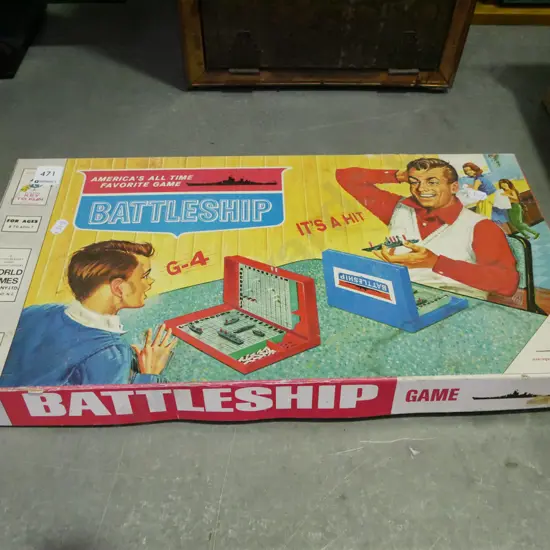 early version of Battleship game