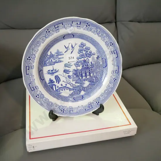 Spode 10" willow pattern plate