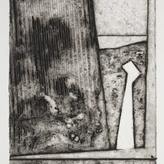 Stevens 82 - unframed ltd edt print 4/5 "Way out" H-305 W-200