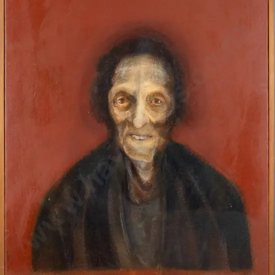 R Calvert  1993 - framed oil "Bonne Maman" H-1080 W-640