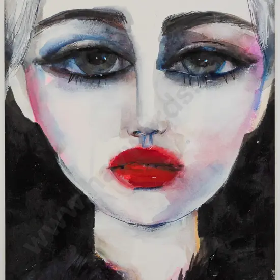 Suzy Platt 2020 - framed mixed media - untitled H-280 W-200