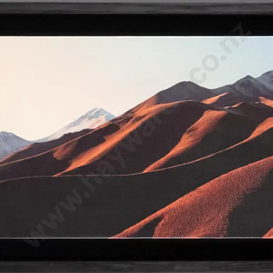 framed framed triptych print "Lindis Pass" H-340 W-1600