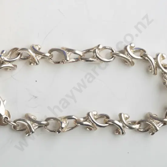 silver bracelet tag stamped 925