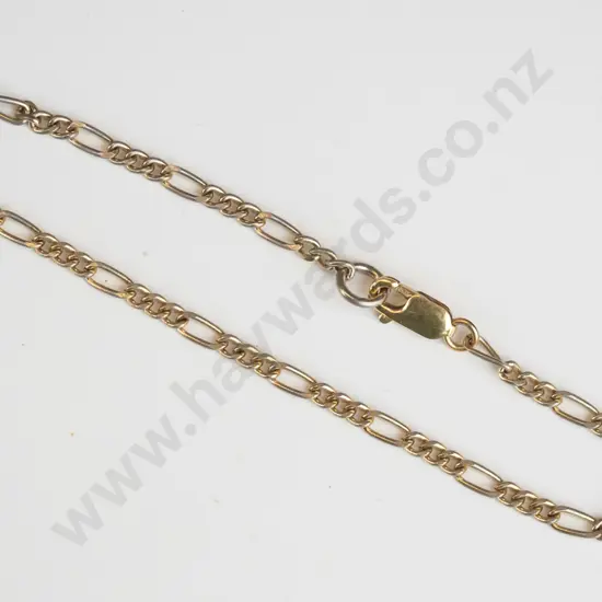 gold bracelet stamped 14/20