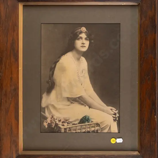 framed vintage print - portrait H-290 W-215