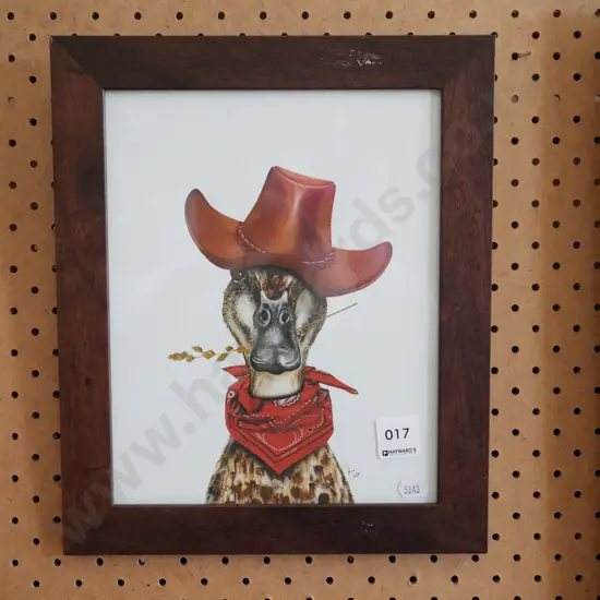 cowboy duck print
