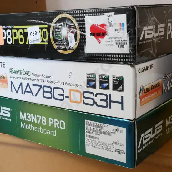 3x boxed mother boards