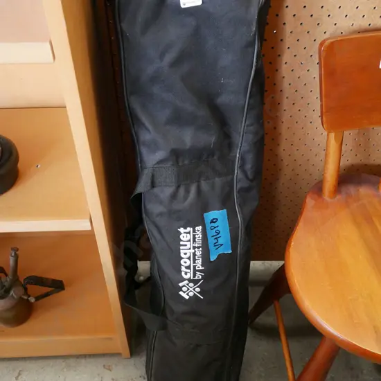 portable croquet set