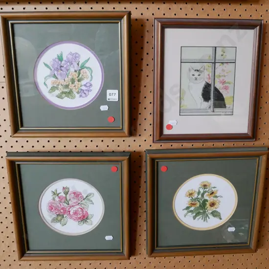 4x needleworks - red dots