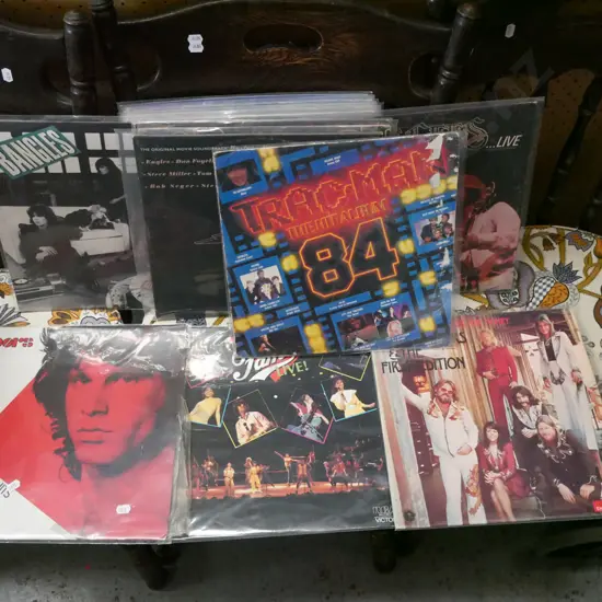 LPs; Trac-Man '84, The Doors etc