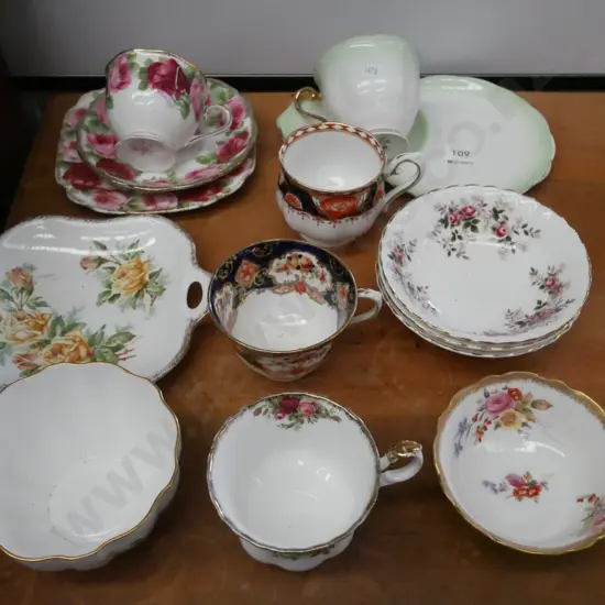 tennis set, trios, bowls etc