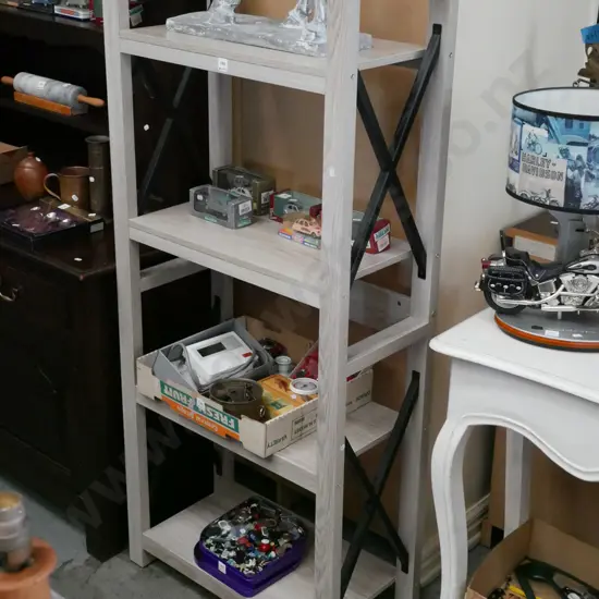 mdf faux wood modern bookcase H-1530 W-670 D-330