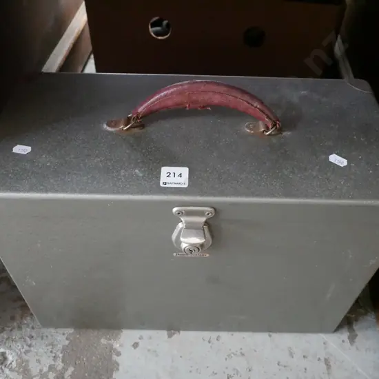 portable metal equipment case