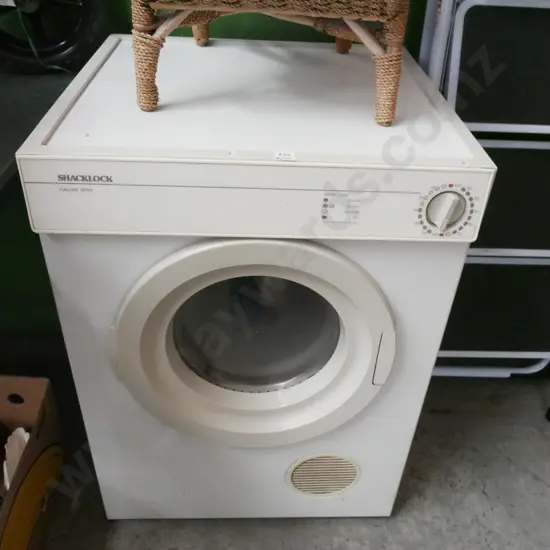 Shacklock tumble dryer