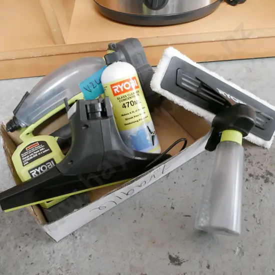 Ryobi battery powered glass cleaner