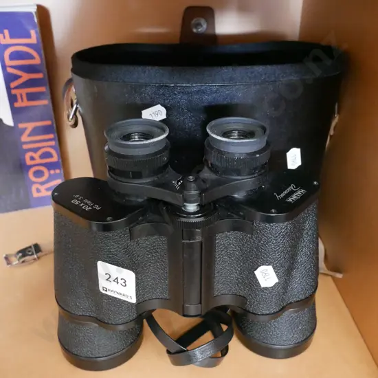 cased 20x50 field binoculars