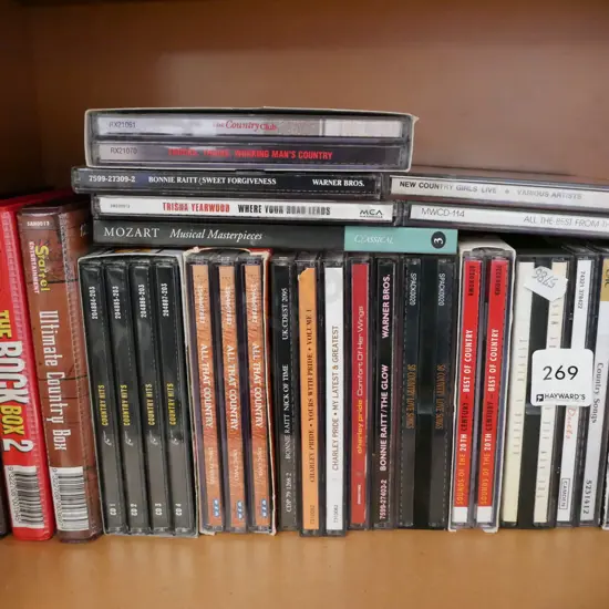 country and western CDs