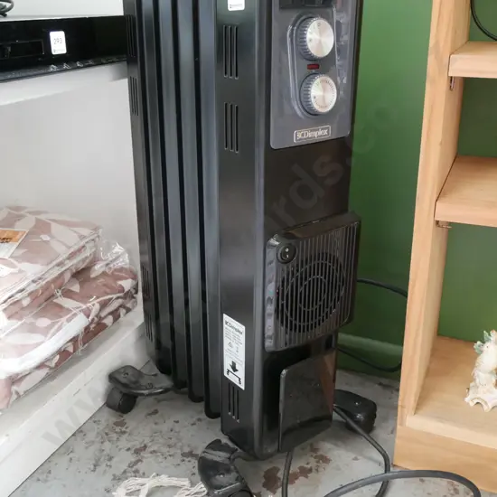 small oil column heater