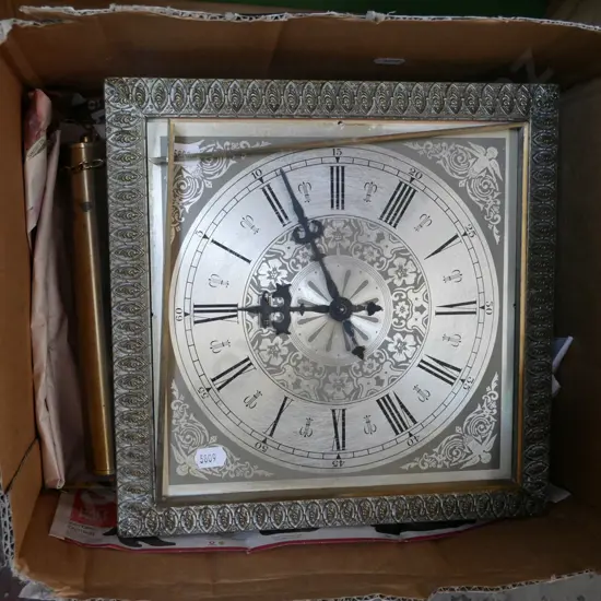 reproduction pendulum wall clock - As Is No Returns - likely faults