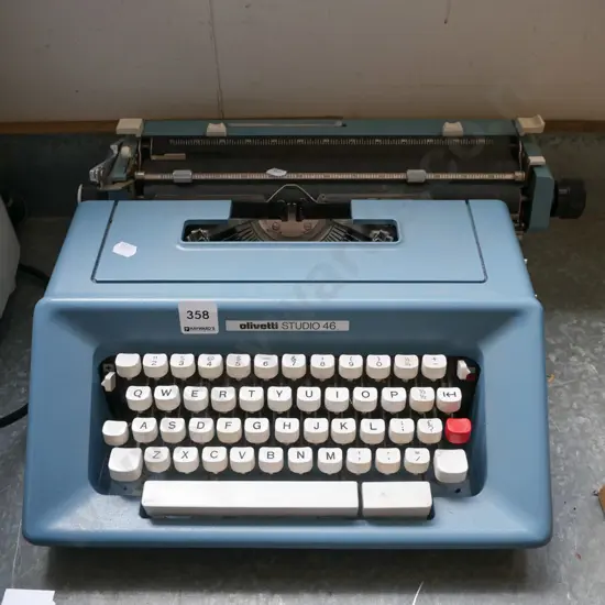retro Olivetti studio 46 typewriter