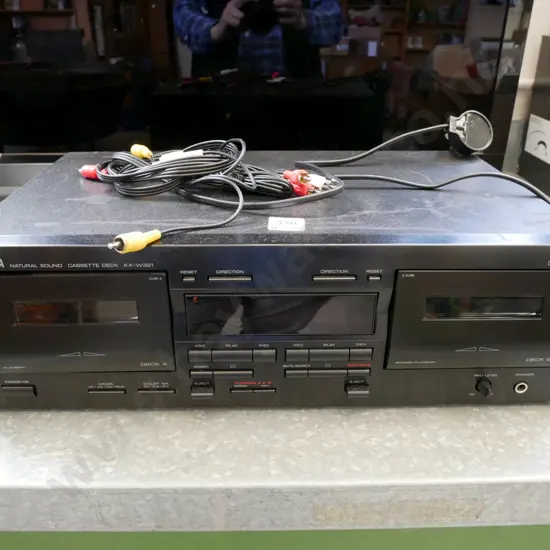 Yamaha dual tape cassette player
