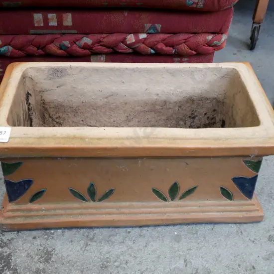 terracotta garden planter