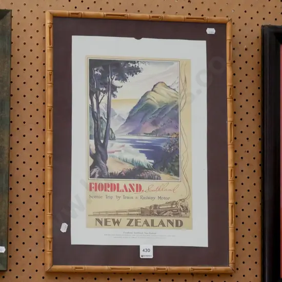 reproduction NZ Railways print