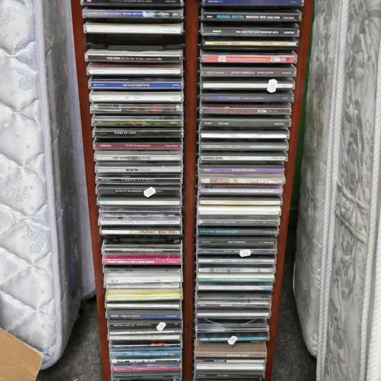 double CD tower  and CDs H-840 