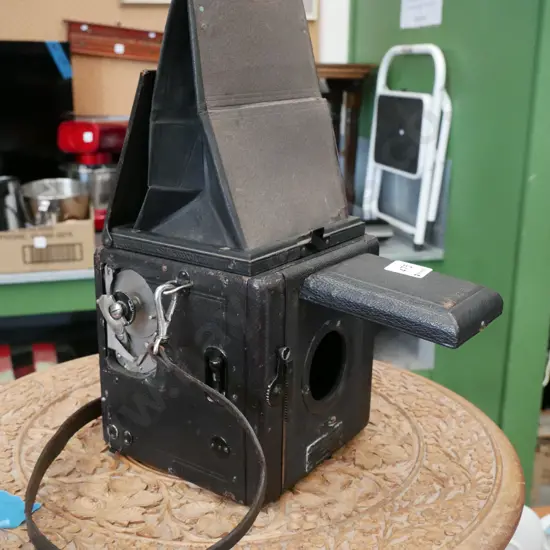 part vintage Ensign reflex camera