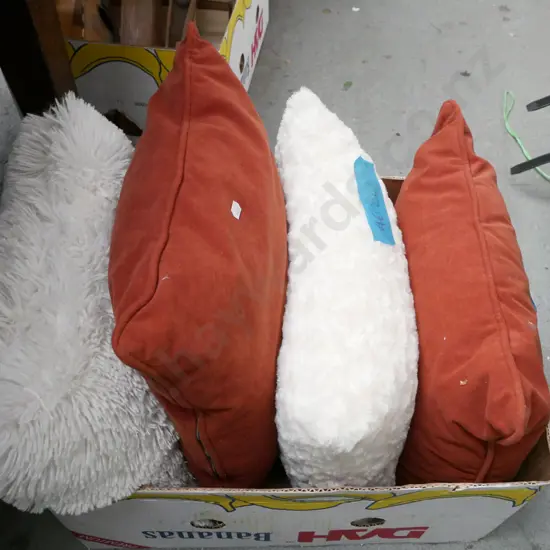 box of cushions