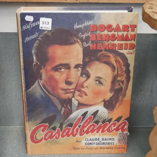 Casablanca themed storage box