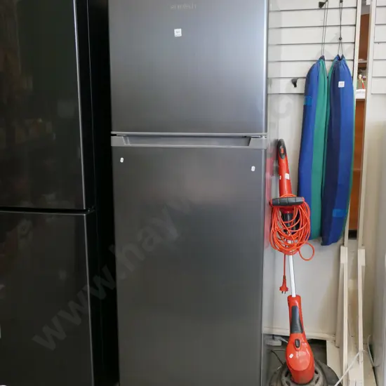 Eurotech anodised fridge/freezer H-1700 W-600 D-670