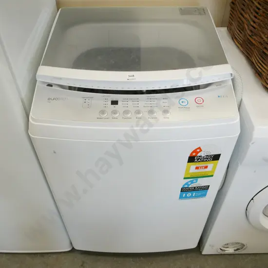Eurotech 7kg top loader washing machine