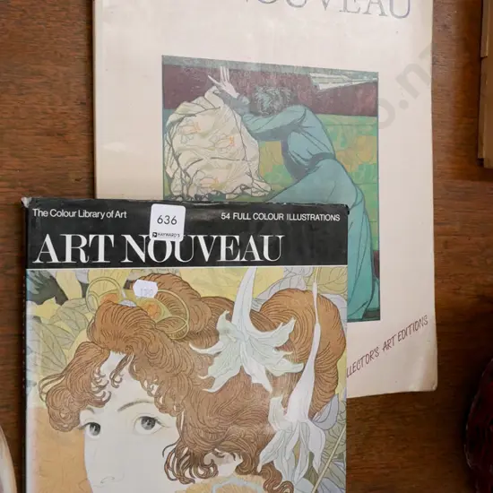 2x art noveau design books