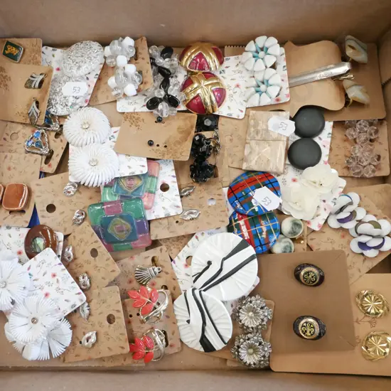 box of earrings