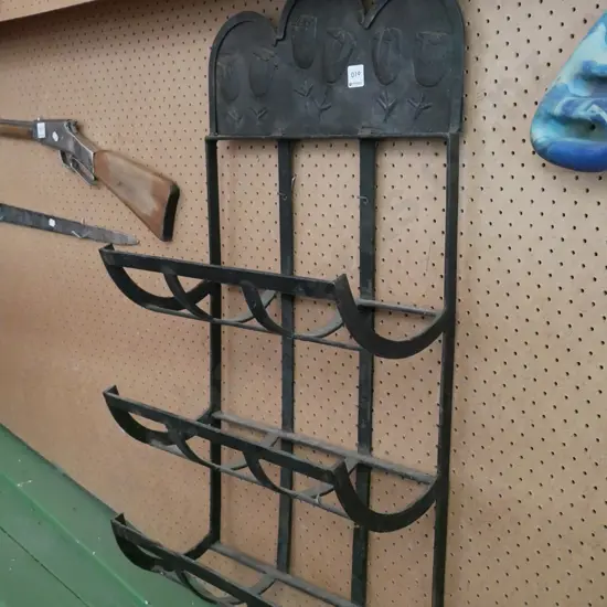 wrought metal hanging outdoor plant stand