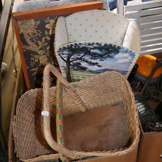 box; baskets, waste paper bin trays etc