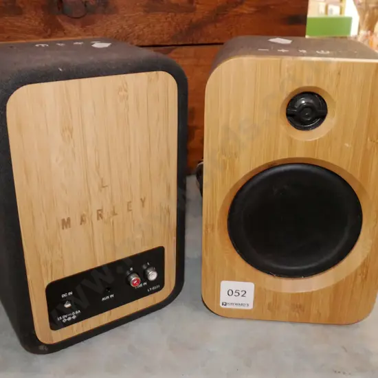 pair of Marley blue-tooth speaker