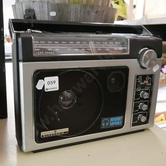 General Electric portable radio