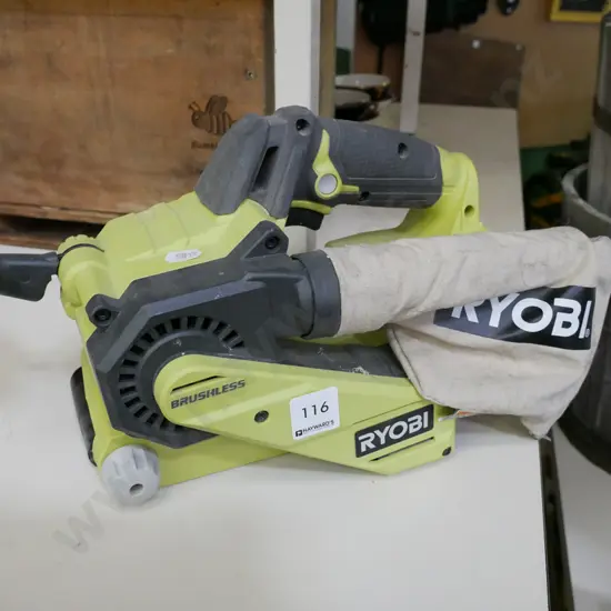 Ryobi battery powered belt sander - no charger