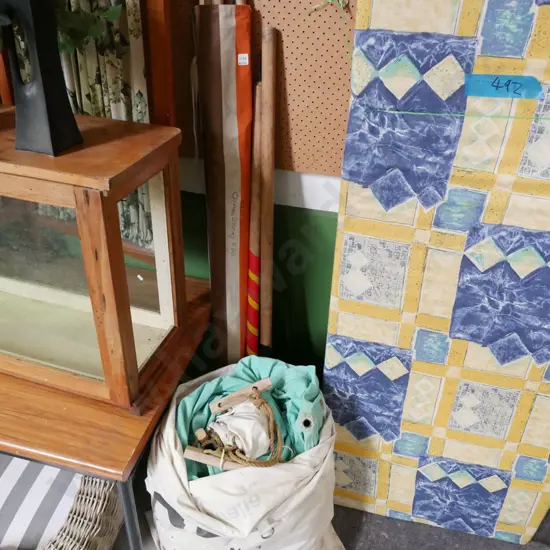 vintage tent in Australian Post bag