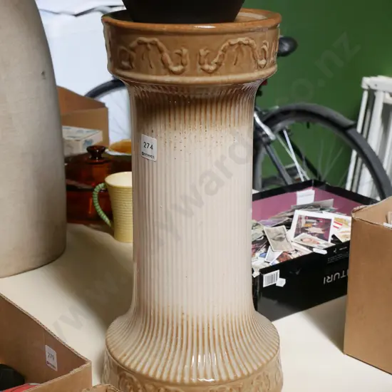 ceramic jardiniere stand H-450