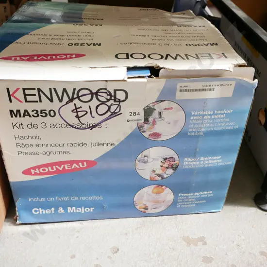 box; Kenwood  chef mixer accessories