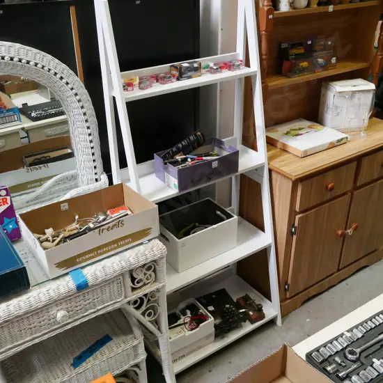 triangle framed mdf melteca bookcase H-1510 W-630 D-360