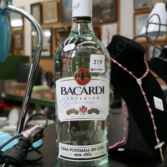 1L of Bicardi white rum