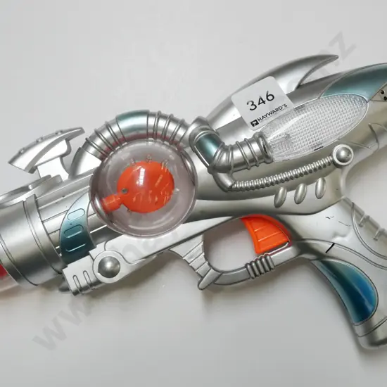 childs battery powered toy laser gun