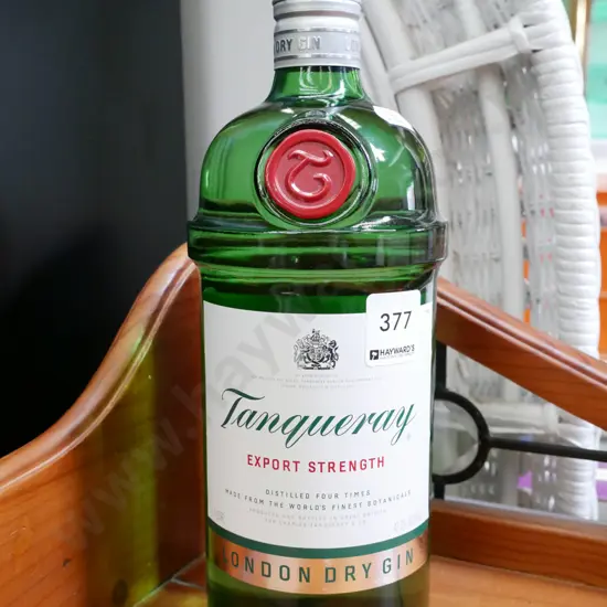 1L bottle Tanqueray gin