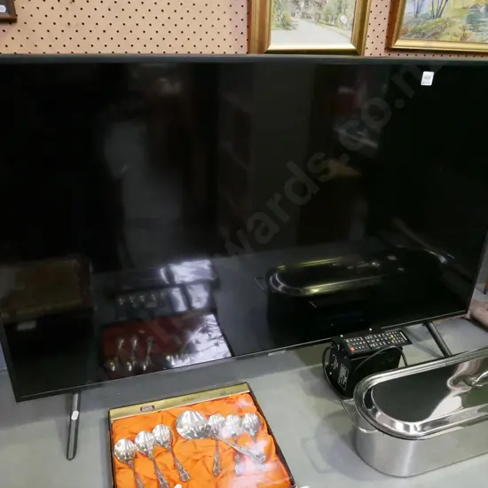 Samsung 50" TV, American power with transformer