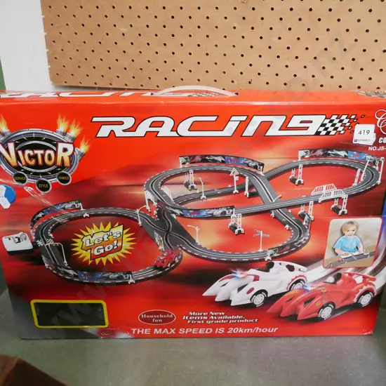 small child's slot car set