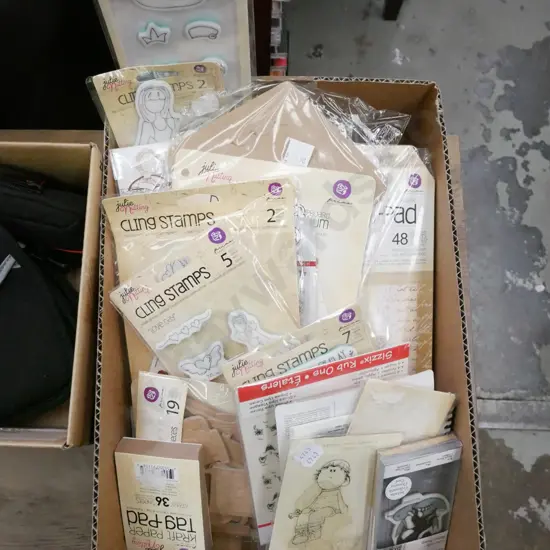 box; crafter's cling stamps